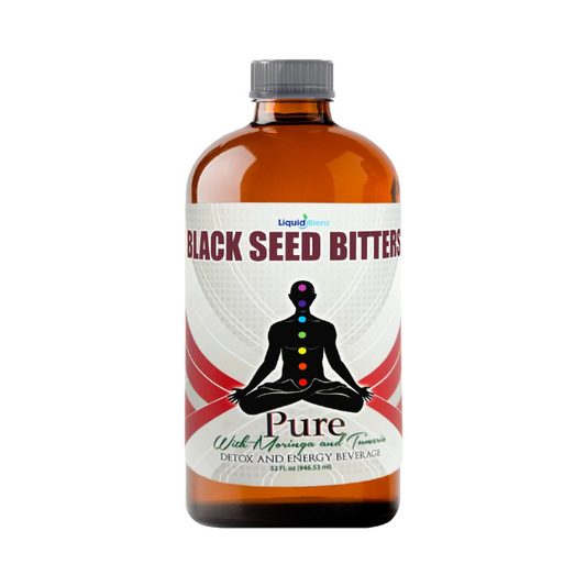 Pure Black Seed Bitters with Moringa & Tumeric - Metabolism Support