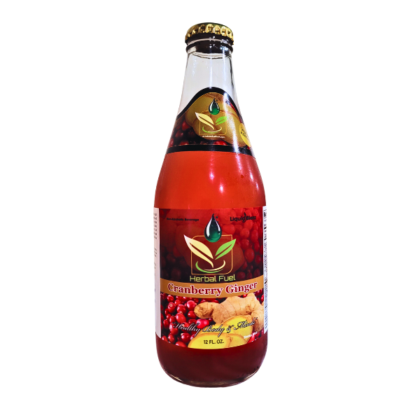 Herbal Fuel Cranberry Ginger Drink 12oz