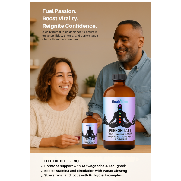 Pure Shilajit Tonic - Energy & Vitality Support