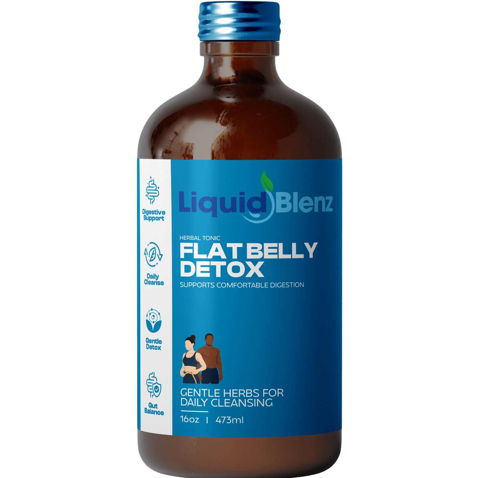 Flat Belly Detox – Daily Herbal Cleanse Tonic