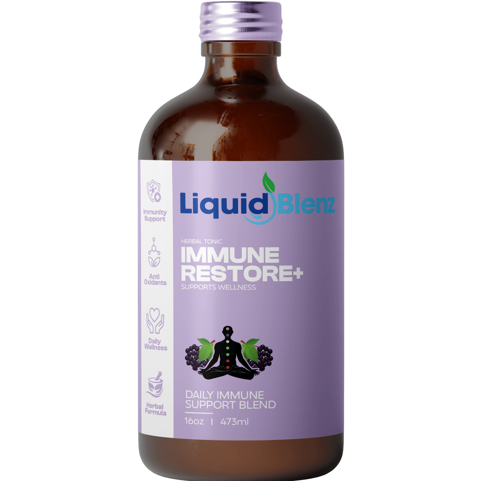 Immune Restore+ – Elderberry Wellness Tonic