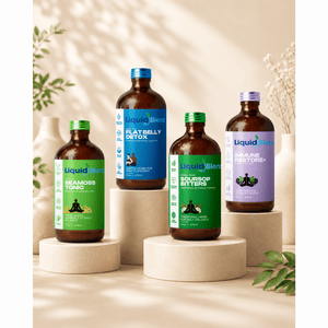 4-Step Detox & Cleanse Bundle – Flat Belly Bully, Sea Moss Tonic, Soursop Bitters & Immunity Enhancer