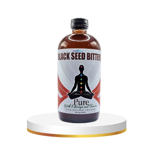 Pure Black Seed Bitters with Moringa & Tumeric
