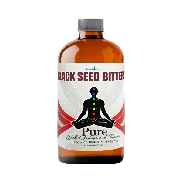 Pure Black Seed Bitters with Moringa & Tumeric