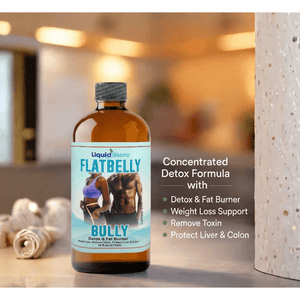 LiquidBlenz Flat Belly Bully – Daily Herbal Cleanse Tonic