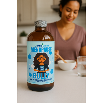 LiquidBlenz Menopause Bully Natural Herbal Support for Women