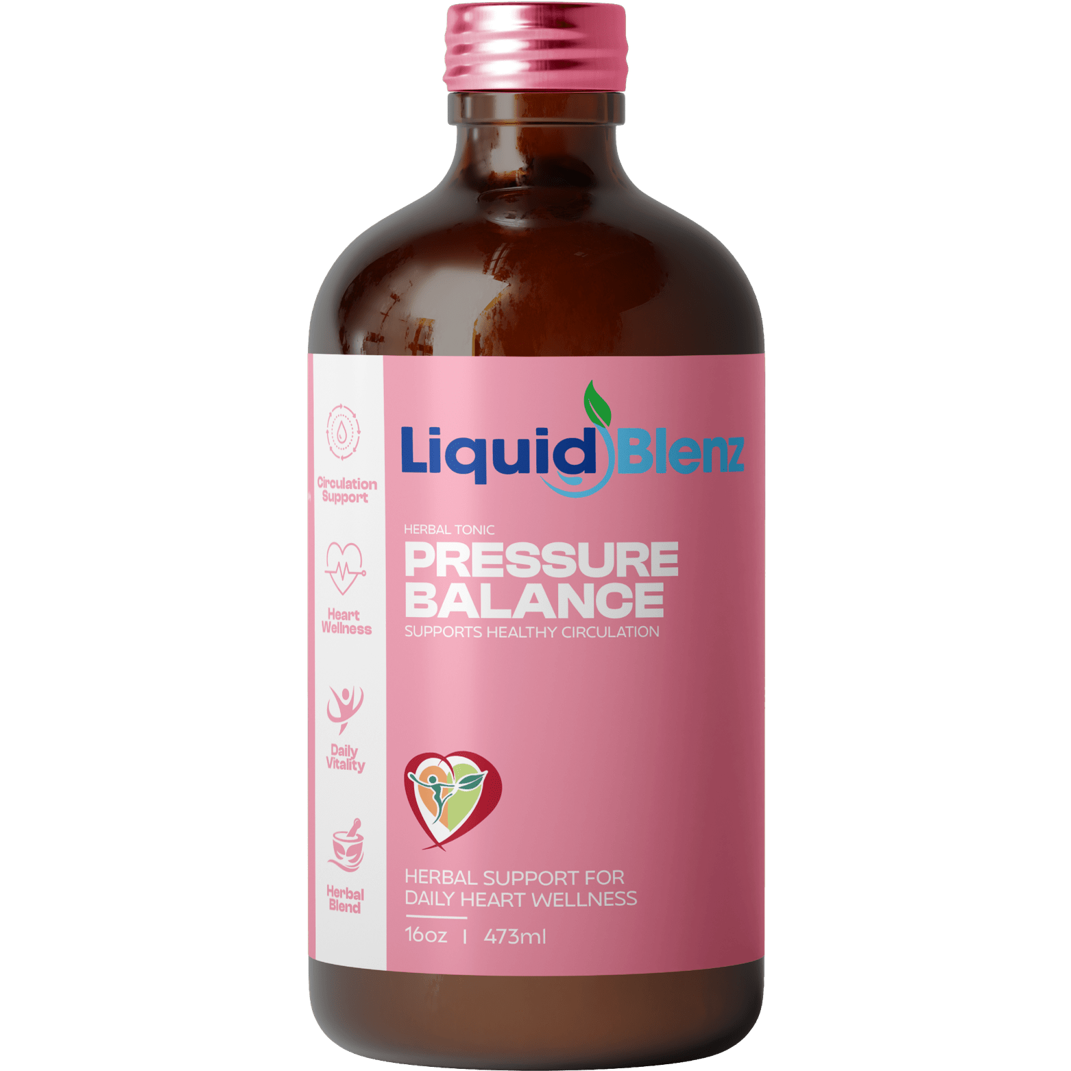 Pressure Balance – Herbal Wellness Tonic with Hawthorn & Hibiscus