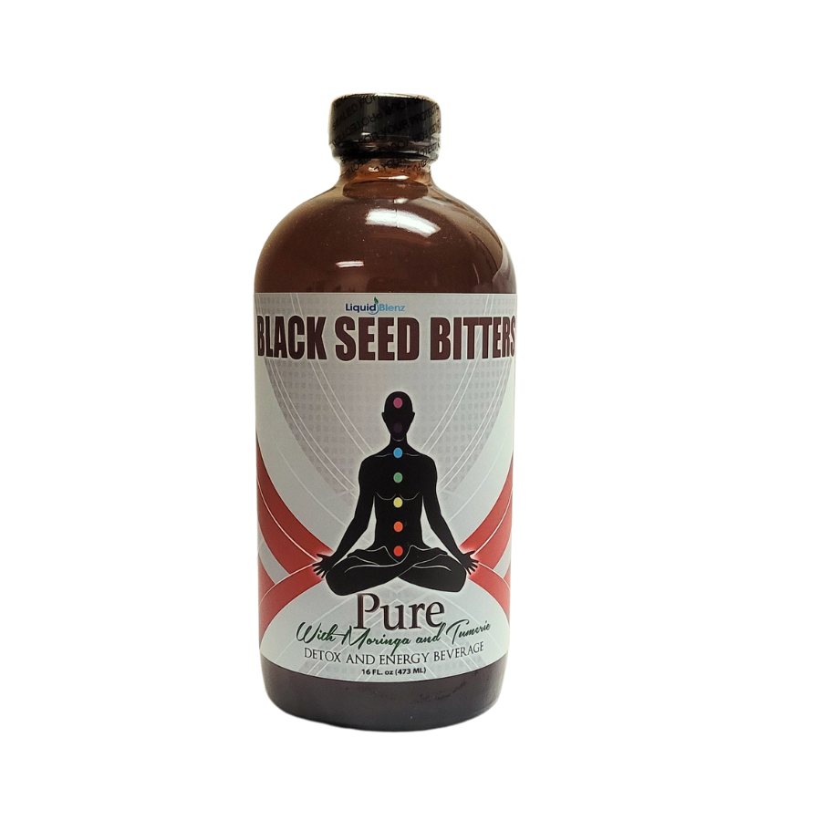Pure Black Seed Bitters with Moringa & Tumeric