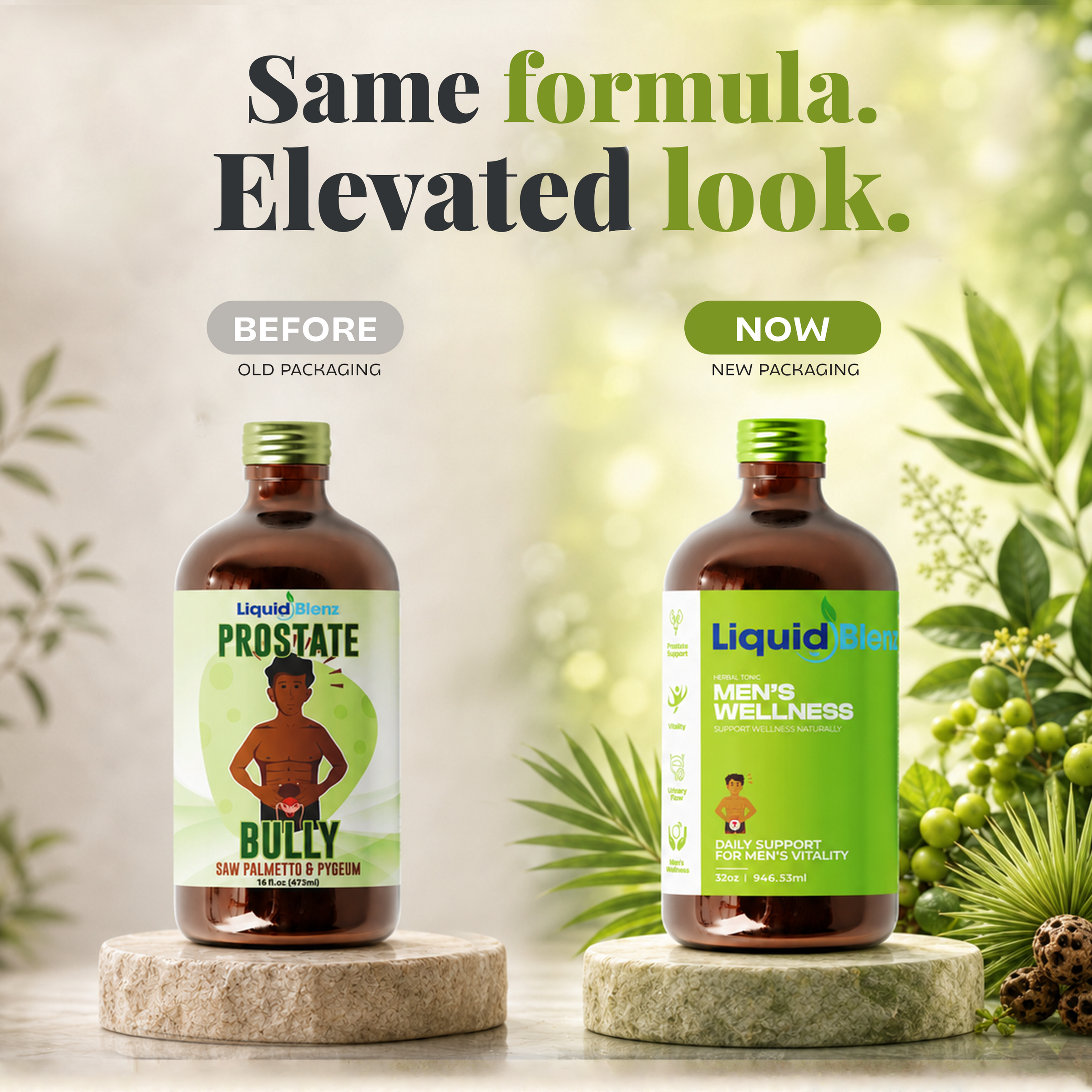 Men's Wellness - Male Vitality Herbal Support Wellness Tonic