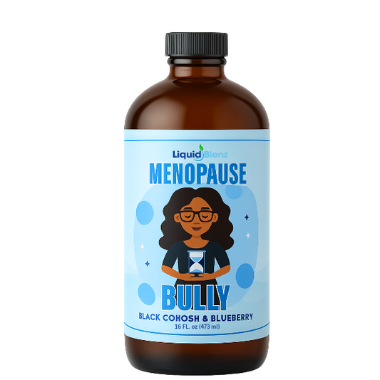 LiquidBlenz Menopause Bully Natural Herbal Support for Women