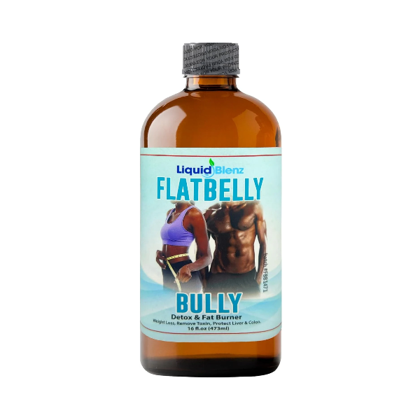 LiquidBlenz Flat Belly Bully – Daily Herbal Cleanse Tonic