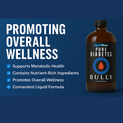 LiquidBlenz Pure Diabetes Bully – Blood Sugar Support Tonic