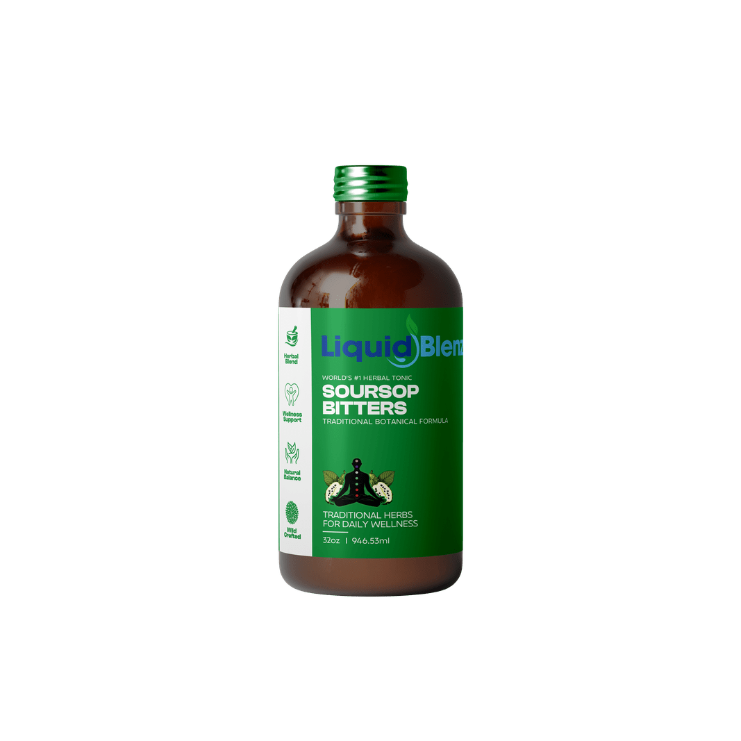 Soursop Bitters with Moringa & Tumeric - Immune Antioxidant Supplement