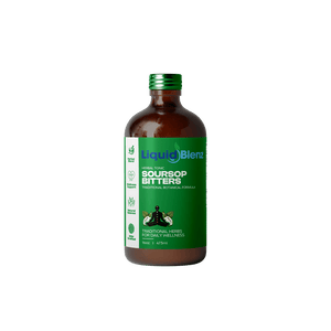 Soursop Bitters with Moringa & Tumeric - Immune Antioxidant Supplement