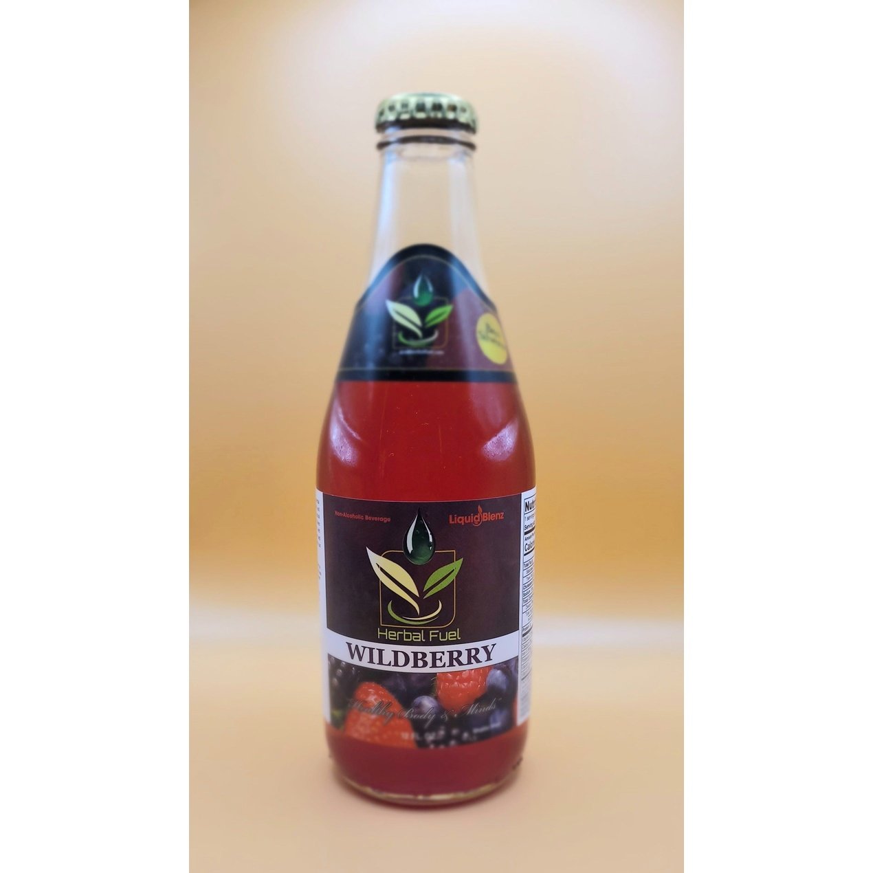 Herbal Fuel Wildberry Drink 12oz case of 24